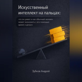 Обложка книги «Искусственный интеллект на пальцах: что он умеет и как обычный человек может экономить с его помощью время и деньги»