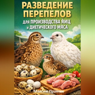 Обложка книги «Разведение перепелов для производства яиц и диетического мяса»