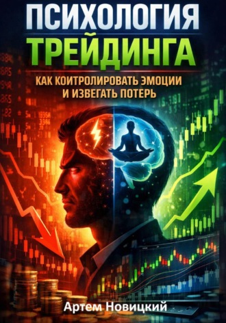 Обложка книги «Психология трейдинга. Как контролировать эмоции и избегать потерь»