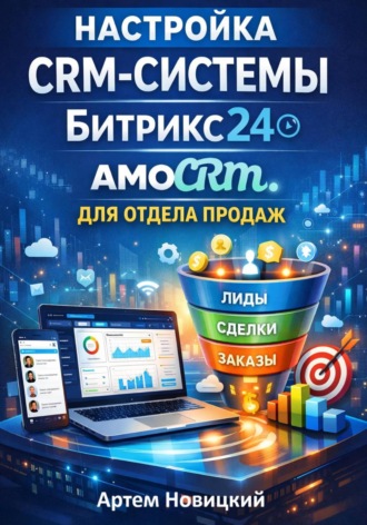 Обложка книги «Настройка crm-системы битрикс24 amocrm для отдела продаж»