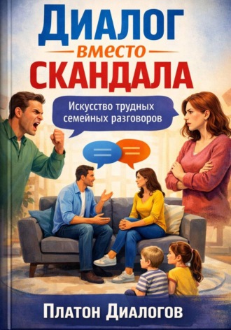 Обложка книги «Диалог вместо скандала. Искусство трудных семейных разговоров»