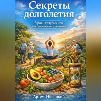 Обложка книги «Секреты долголетия. Уроки голубых зон для современного человека»