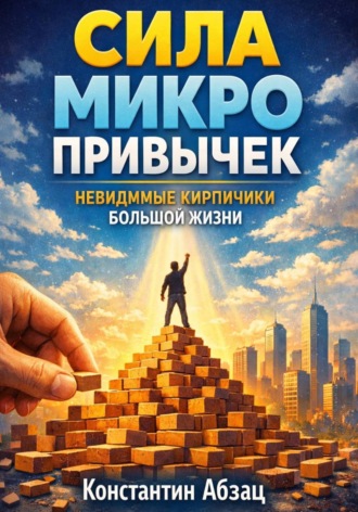 Обложка книги «Сила микро привычек. Невидимые кирпичики большой жизни»