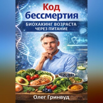 Обложка книги «Код бессмертия: Биохакинг возрастает через питание»