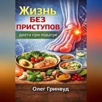 Обложка книги «Жизнь без приступов: диета при подагре»