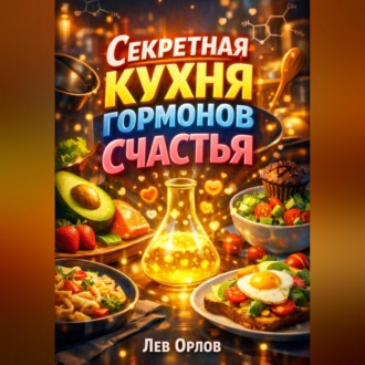 Обложка книги «Секретная кухня гормонов счастья Что приготовить для радости»