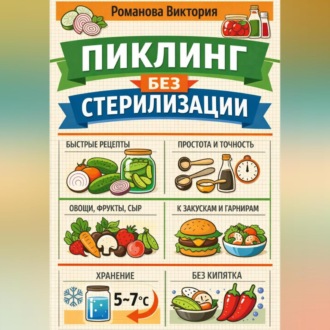 Обложка книги «Пиклинг без стерилизации»