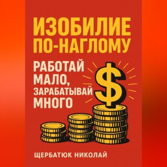 Обложка книги «Изобилие По-Наглому: Работай Мало, Зарабатывай Много»