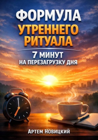 Обложка книги «Формула утреннего ритуала. 7 минут на перезагрузку дня»