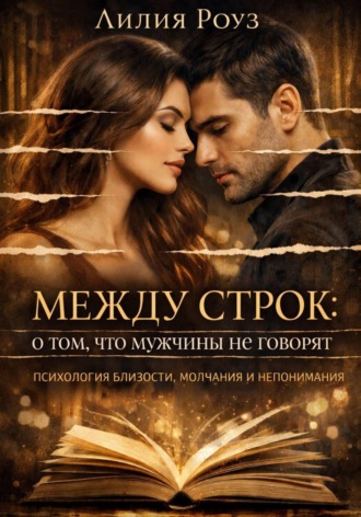 Обложка книги «Между строк: о том, что мужчины не говорят. Психология близости, молчания и непонимания»