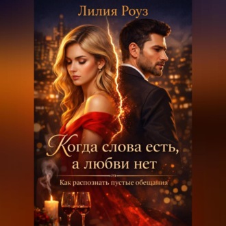 Обложка книги «Когда слова есть, а любви нет. Как распознать пустые обещания»