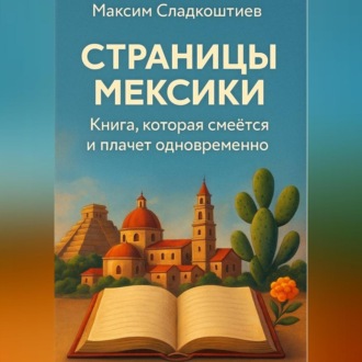 Обложка книги «Страницы Мексики. Книга, которая смеётся и плачет одновременно»