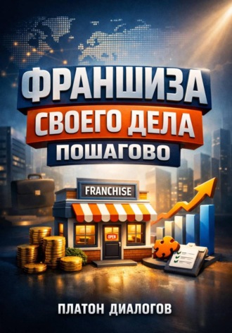 Обложка книги «Франшиза своего дела Пошагово»