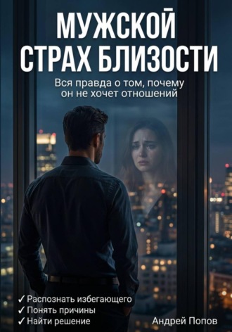 Обложка книги «Мужской страх близости: вся правда о том, почему он не хочет отношений»