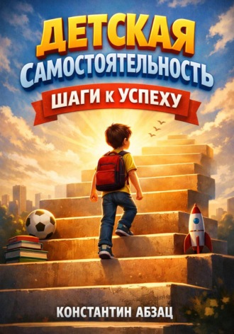 Обложка книги «Детская самостоятельность. Шаги к успеху»