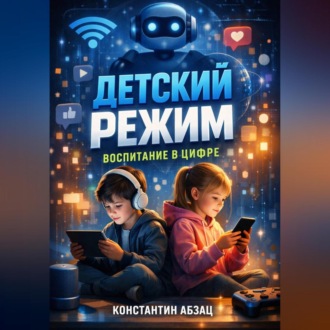 Обложка книги «Детский режим Воспитание в цифре»