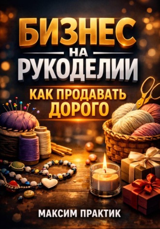 Обложка книги «Бизнес на рукоделии. Как продавать дорого»