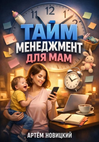 Обложка книги «Тайм-менеджмент для мам»