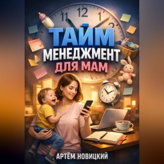 Обложка книги «Тайм менеджмент для мам»