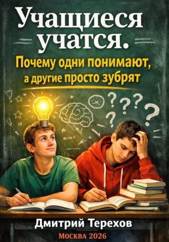 Обложка книги «Учащиеся учатся. Почему одни понимают, а другие просто зубрят»