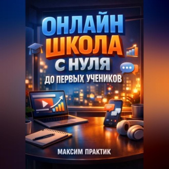 Обложка книги «Онлайн школа С нуля до первых учеников»