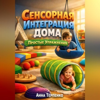 Обложка книги «Сенсорная интеграция дома простые упражнения»