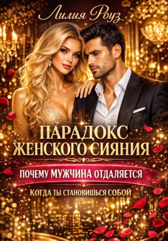 Обложка книги «Парадокс женского сияния. Почему мужчина отдаляется, когда ты становишься собой»