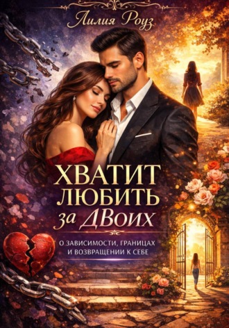 Обложка книги «Хватит любить за двоих: о зависимости, границах и возвращении к себе»