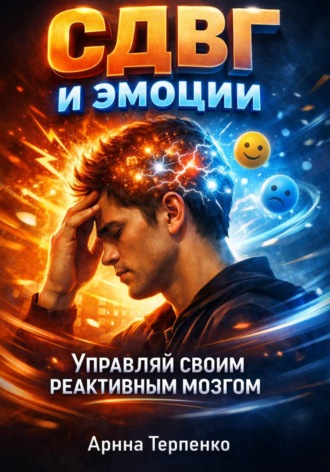 Обложка книги «СДВГ и эмоции. Управляй своим реактивным мозгом»