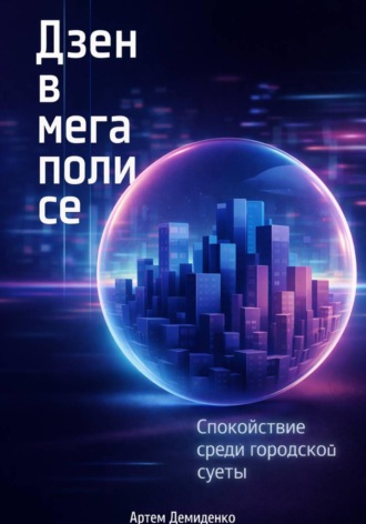 Обложка книги «Дзен в мегаполисе: Спокойствие среди городской суеты»