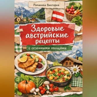 Обложка книги «Здоровые австрийские рецепты: с сезонными овощами»