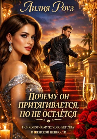 Обложка книги «Почему он притягивается, но не остаётся. Психология мужского бегства и женской ценности»
