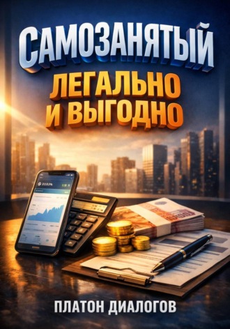 Обложка книги «Самозанятый: легально и выгодно»