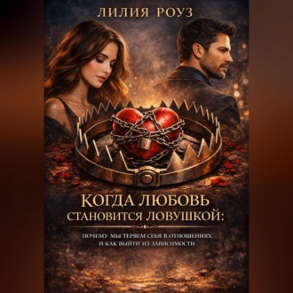 Обложка книги «Когда любовь становится ловушкой: почему мы теряем себя в отношениях и как выйти из зависимости»