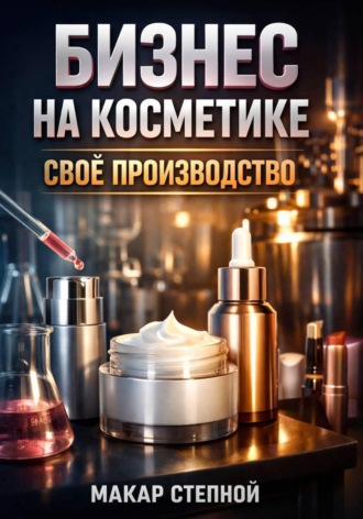 Обложка книги «Бизнес на косметике. Свое производство»