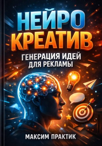 Обложка книги «Нейро креатив. Генерация идей для рекламы»