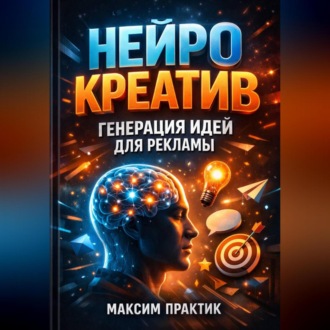 Обложка книги «Нейро креатив Генерация идей для рекламы»