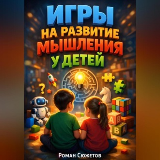 Обложка книги «Игры на развитие мышления у детей»