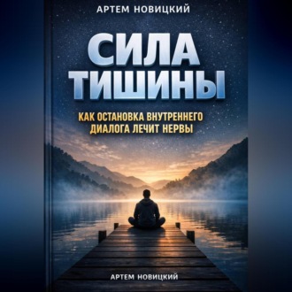 Обложка книги «Сила тишины как остановка внутреннего диалога лечит нервы»