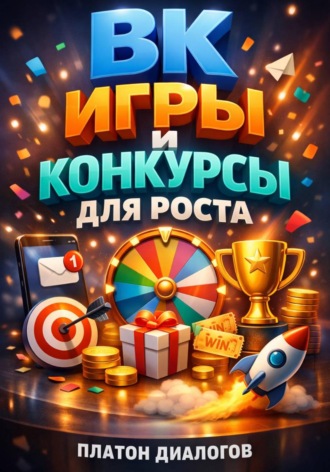 Обложка книги «ВК Игры и конкурсы для роста»