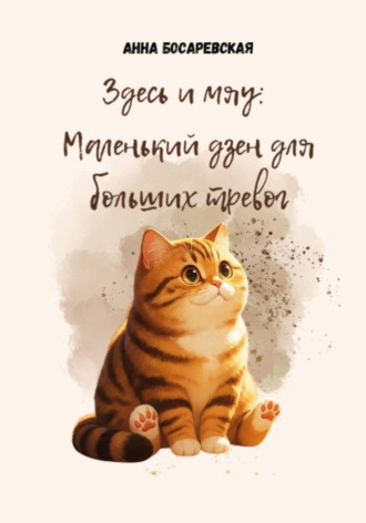 Обложка книги «Здесь и мяу. Маленький дзен для больших тревог»