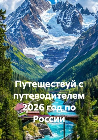 Обложка книги «Путешествуй с путеводителем 2026 год по России»