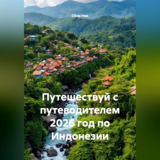 Обложка книги «Путешествуй с путеводителем 2026 год по Индонезии»