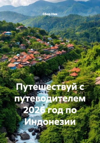 Обложка книги «Путешествуй с путеводителем 2026 год по Индонезии»