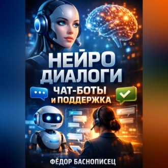 Обложка книги «Нейро диалоги Чат боты и поддержка»