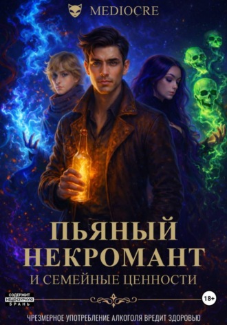 Обложка книги «Пьяный некромант и семейные ценности»