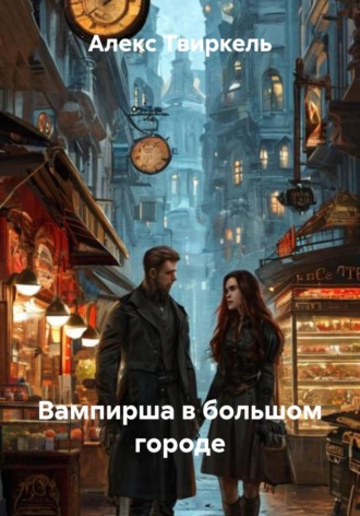 Обложка книги «Вампирша в большом городе»