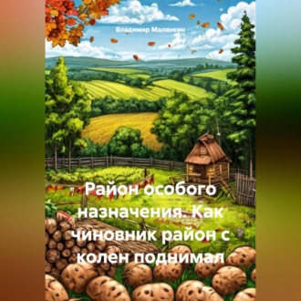 Обложка книги «Район особого назначения. Как чиновник район с колен поднимал»