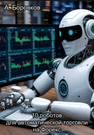 Обложка книги «10 роботов для автоматической торговли на Форекс»