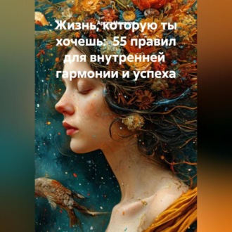 Обложка книги ««Жизнь, которую ты хочешь: 55 правил для внутренней гармонии и успеха»»